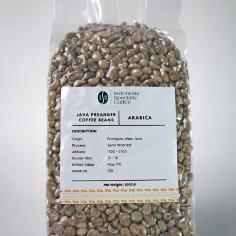 Java Preanger Green Coffee Beans