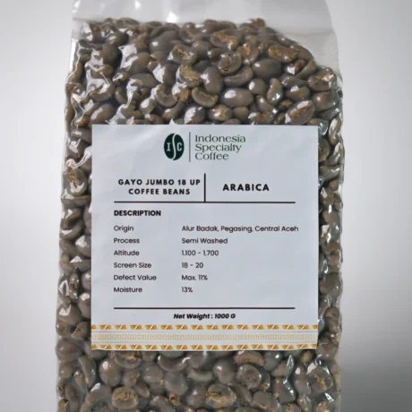 Jumbo Eighteen Plus Green Coffee Beans