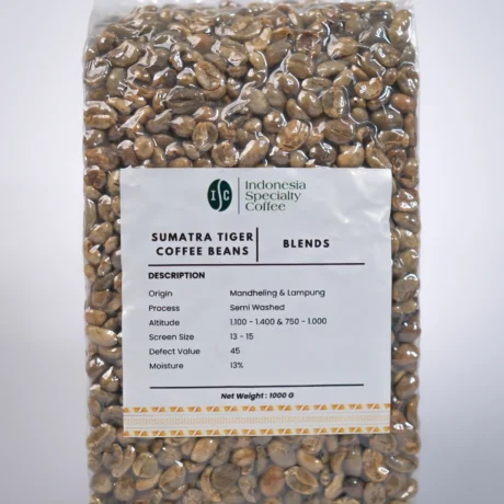 Sumatra Tiger Grade 3 Special Green Coffee Beans