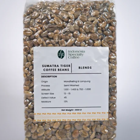 Sumatra Tiger Grade 3 Special Green Coffee Beans