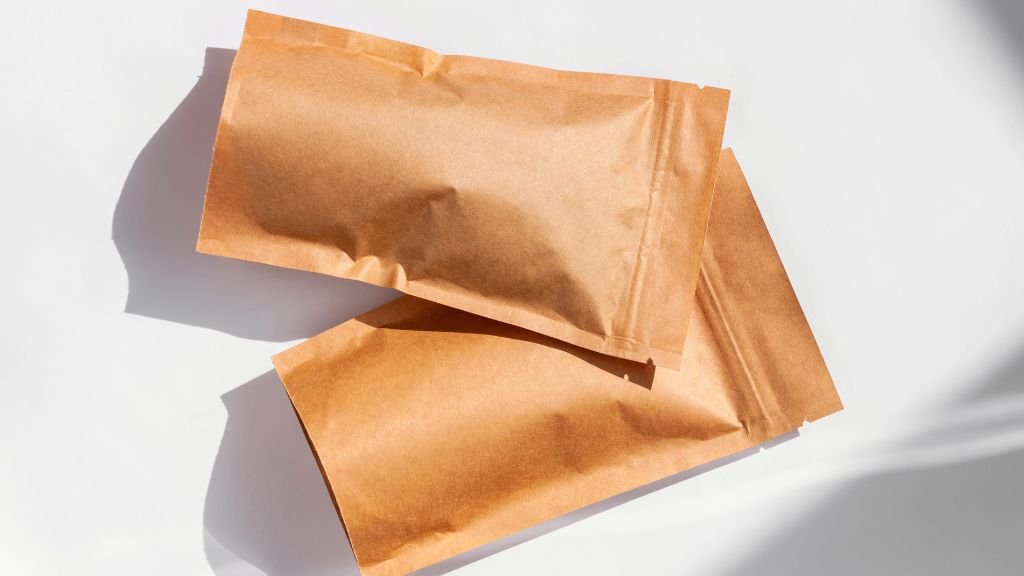 kraft paper bag for coffee packaging