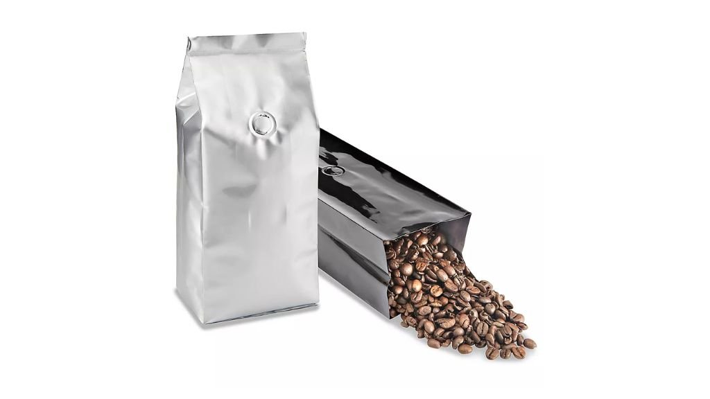 Airtight packaging for coffee beans