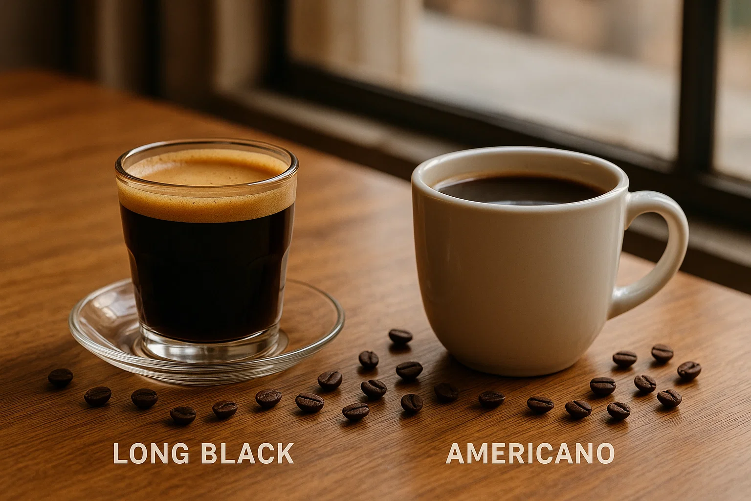Discover the key differences between Long Black vs Americano