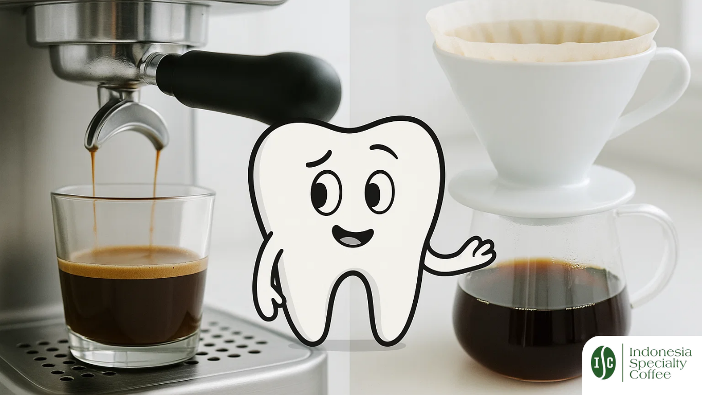 espresso vs drip coffee dental health