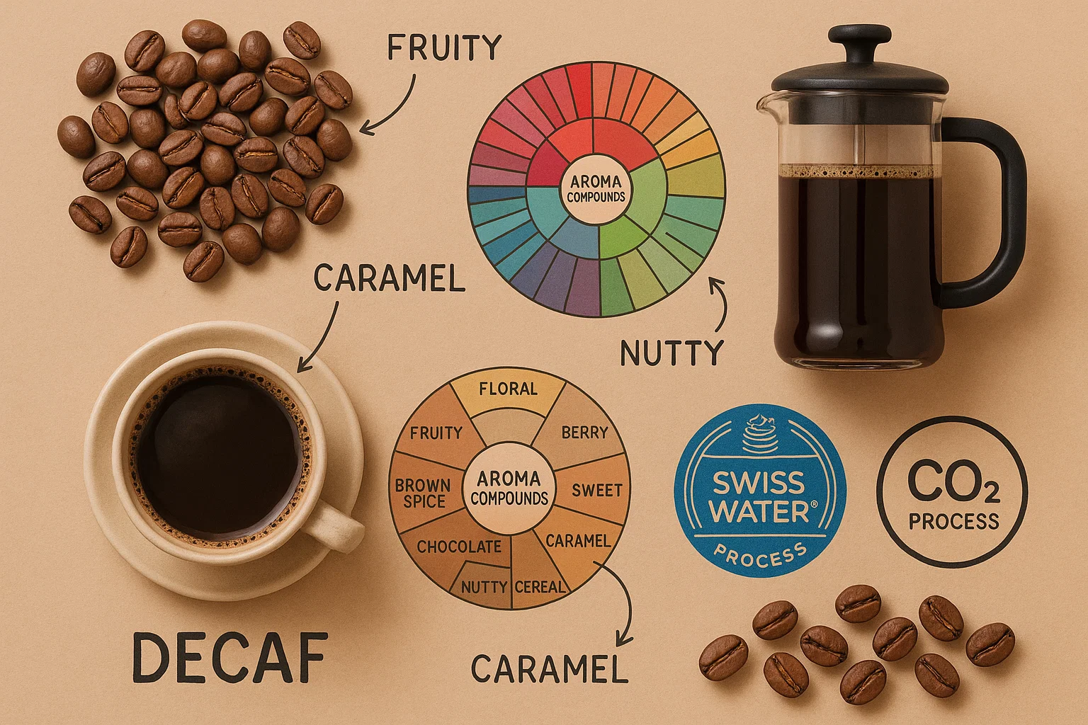 Specialty Decaf Coffee: How Swiss Water and CO₂ Methods Are Changing the Aroma Game