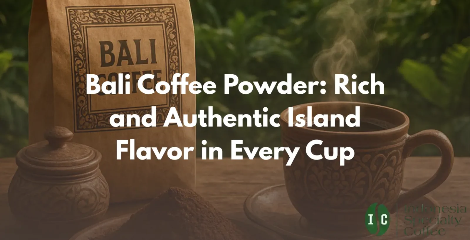 bali coffee powder