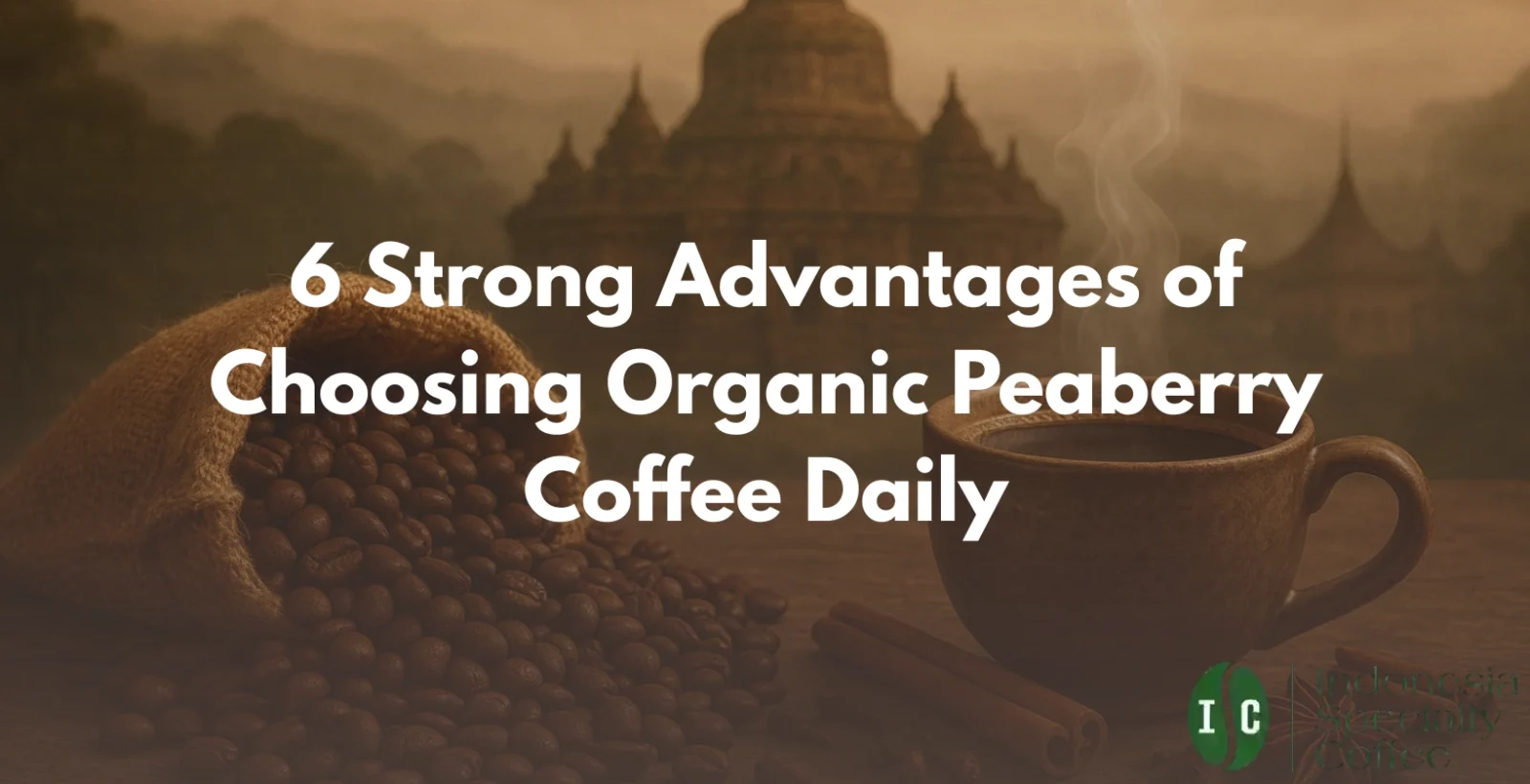 organic peaberry coffee