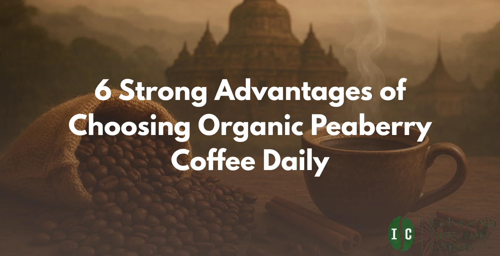 organic peaberry coffee