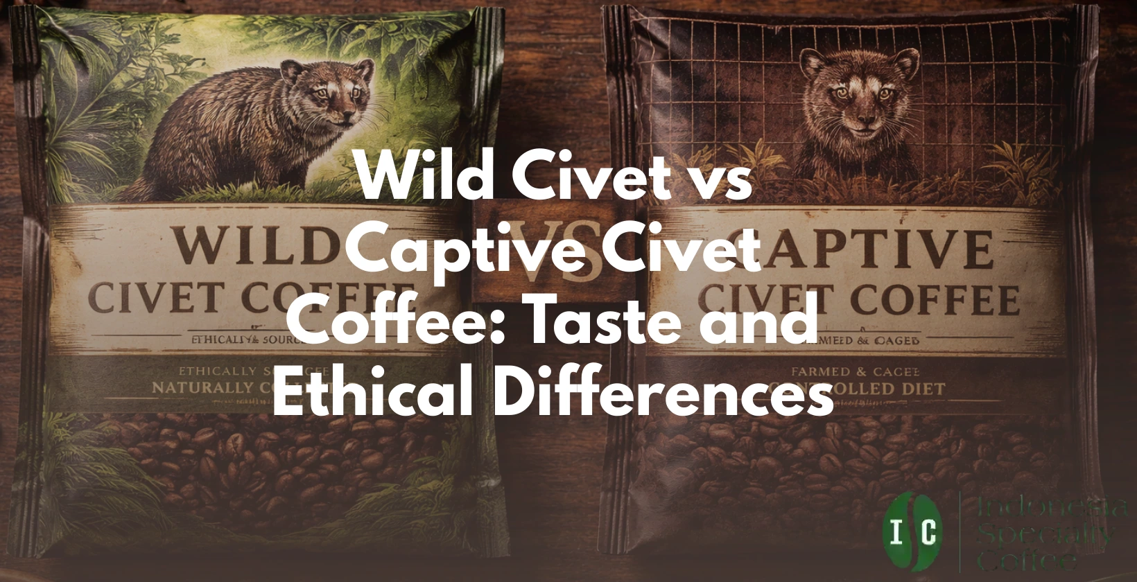 wild civet vs captive civet coffee