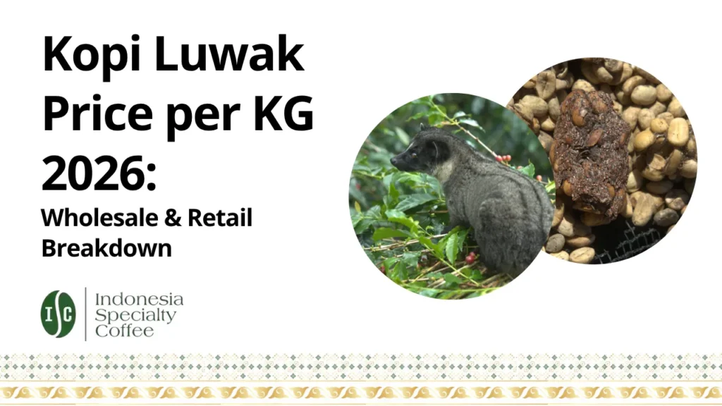 Kopi Luwak Price per KG 2026: Wholesale & Retail Breakdown