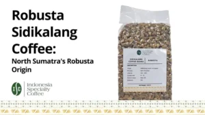 Robusta Sidikalang Coffee North Sumatra's Robusta Origin