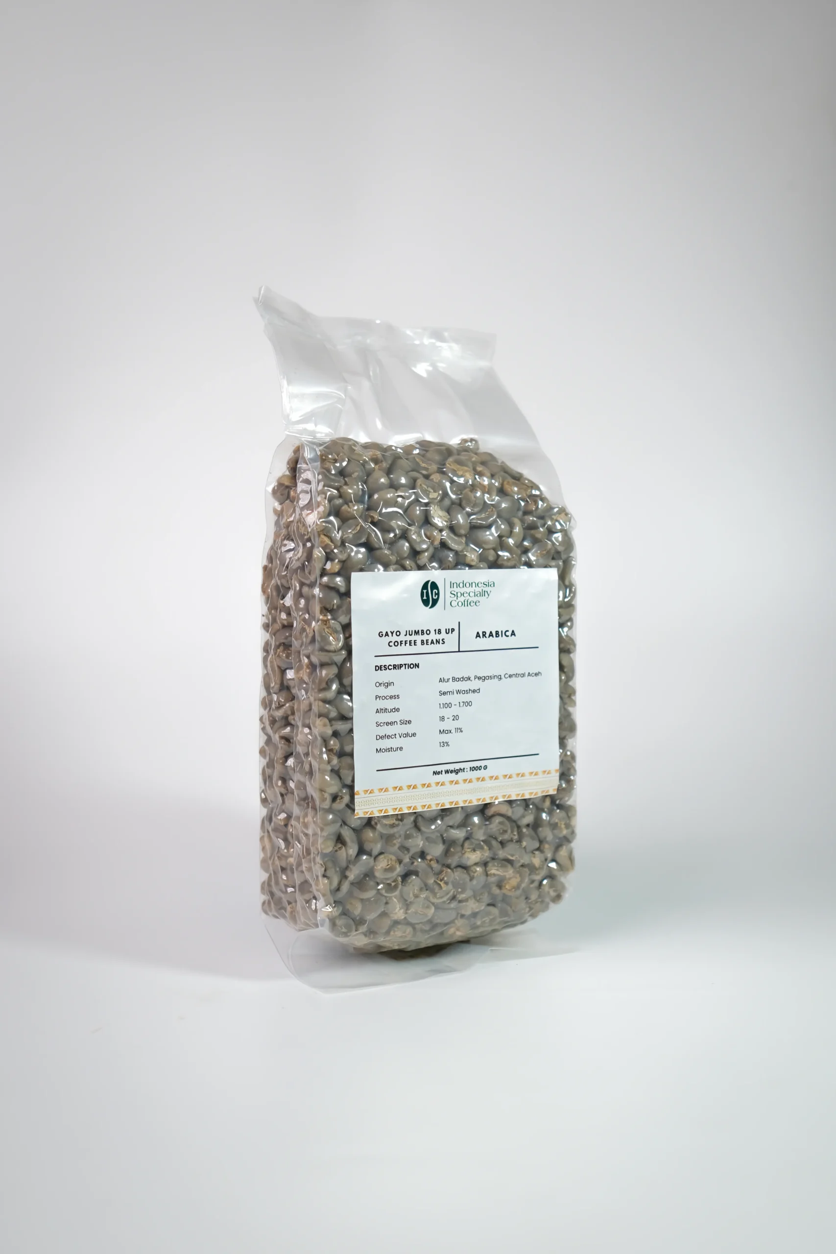 Jumbo Eighteen Plus Green Coffee Beans - Image 2