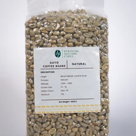 Gayo Natural Green Coffee Beans