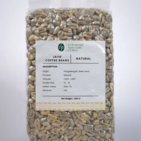 Java Natural Green Coffee Beans