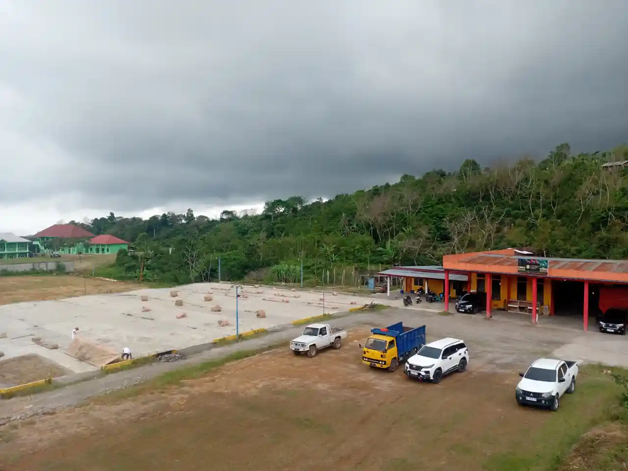 ISC processing plant and warehouse in Bener Meriah, Aceh