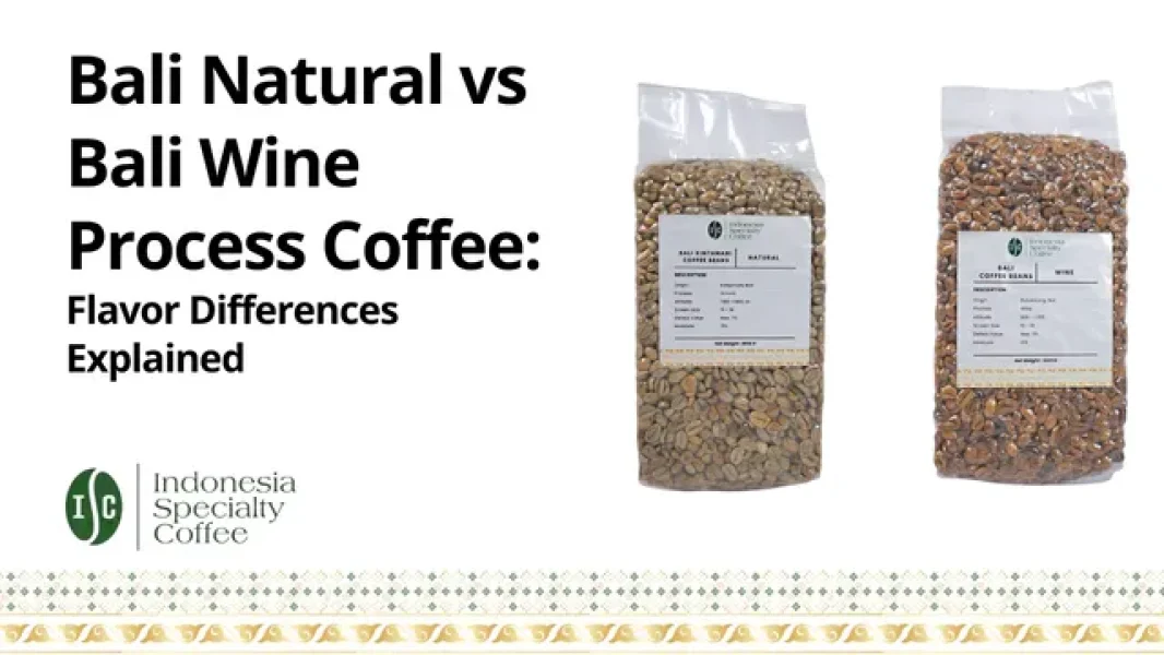 Bali Natural vs Bali Wine Process Coffee Flavor Differences Explained