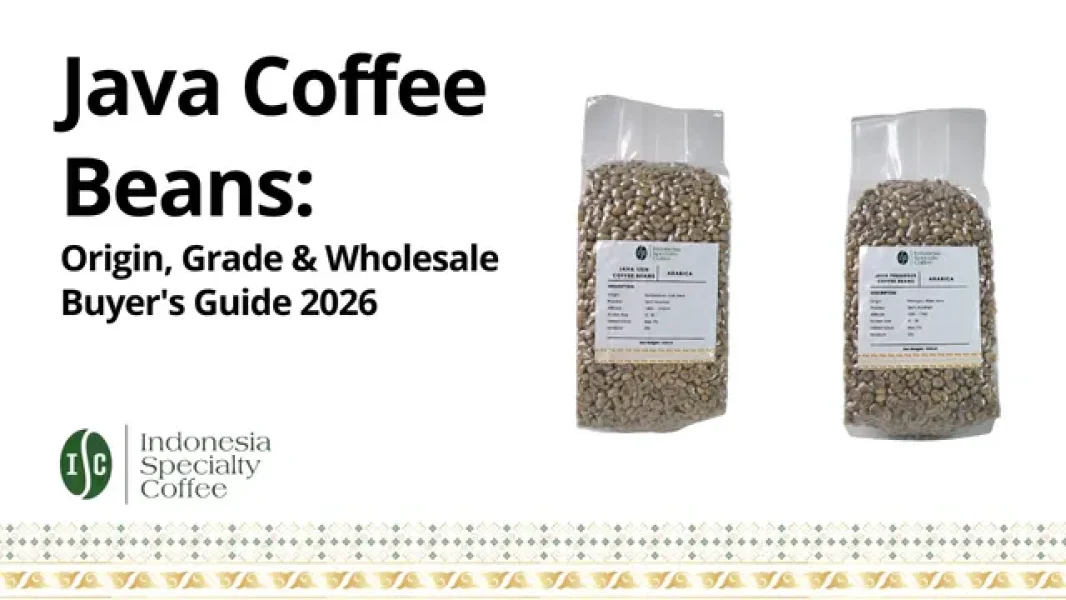 Java Coffee Beans Origin, Grade & Wholesale Buyer's Guide 2026