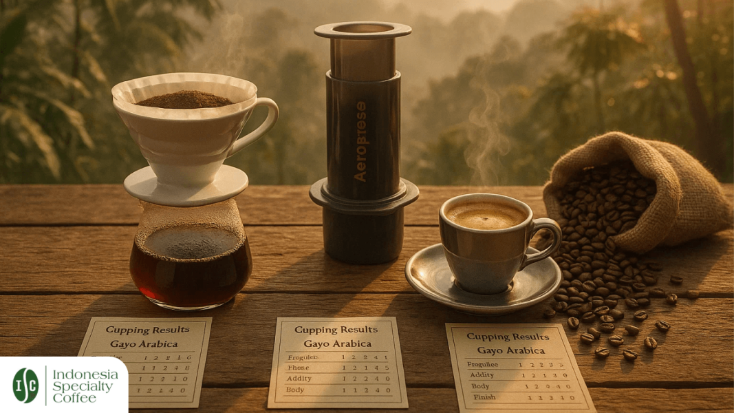 Gayo Arabica Coffee Brewing Methods: V60 vs Aeropress vs Espresso