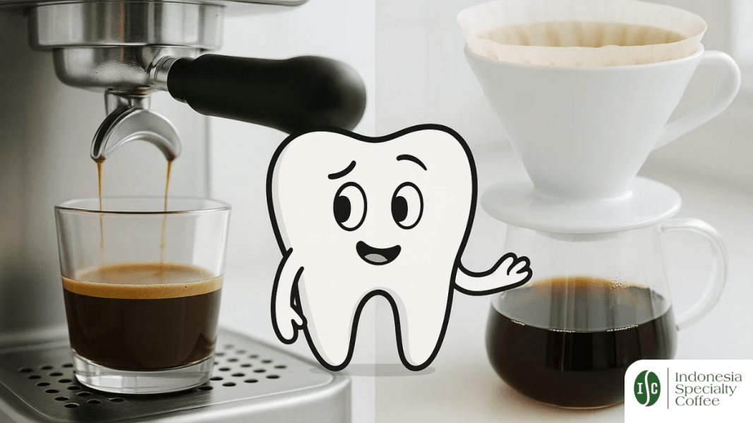 espresso vs drip coffee dental health