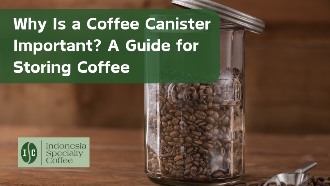 Why Is a Coffee Canister Important? A Guide for Storing Coffee